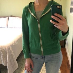 Kelly Green Threads4Thought Zip up Hoodie